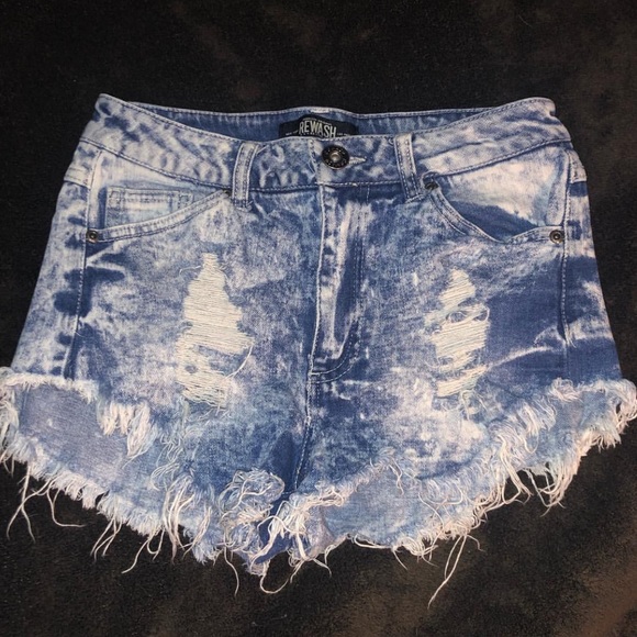 Acid wash shorts - Picture 1 of 1